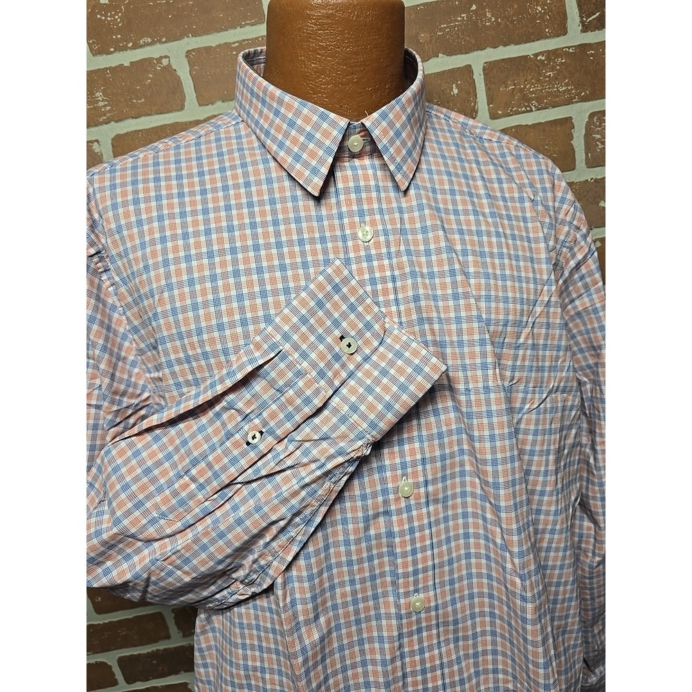UNTUCKit Men's Shirt XXL Regular-Fit Long‎ Sleeve Button-Up Stretch Casual Shirt
